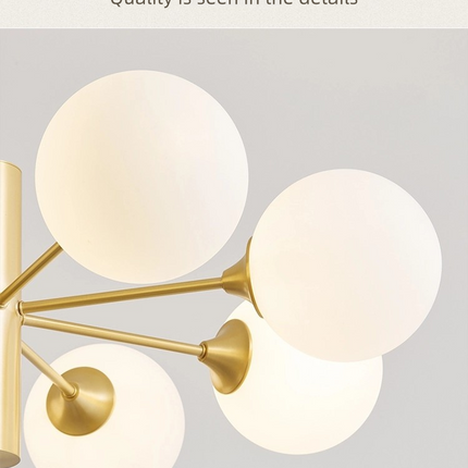 Kimphoira 3-Light / 6-Light /8-Light Sputnik Sphere Modern Chandelier