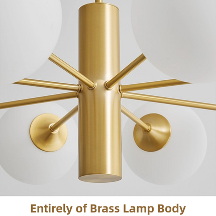 Kimphoira 3-Light / 6-Light /8-Light Sputnik Sphere Modern Chandelier