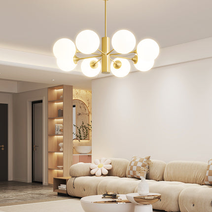 Kimphoira 3-Light / 6-Light /8-Light Sputnik Sphere Modern Chandelier