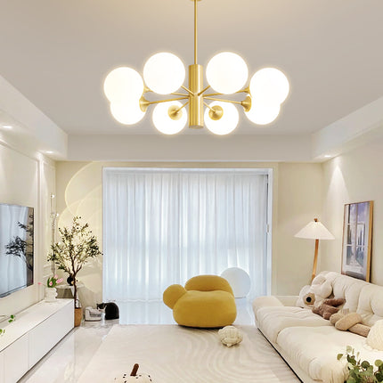 Kimphoira 3-Light / 6-Light /8-Light Sputnik Sphere Modern Chandelier