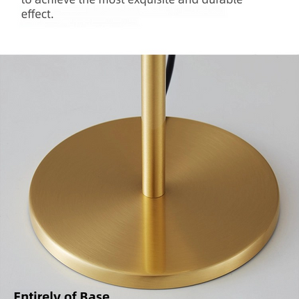 Kimphoria Brass & Crystal Table Lamp