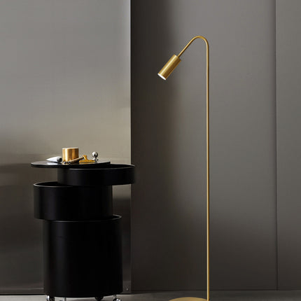 Kimphoria Modern Minimalist Brass Floor Lamp