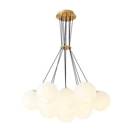 Kimphoria 7-Light / 10-Light /13-Light Modern Linear Brass Chandelier