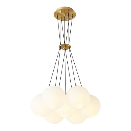 Kimphoria 7-Light / 10-Light /13-Light Modern Linear Brass Chandelier