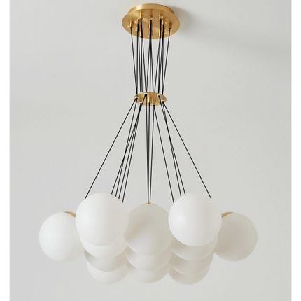 Kimphoria 7-Light / 10-Light /13-Light Modern Linear Brass Chandelier
