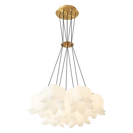 Kimphoria 7-Light / 10-Light /13-Light Modern Linear Brass Chandelier