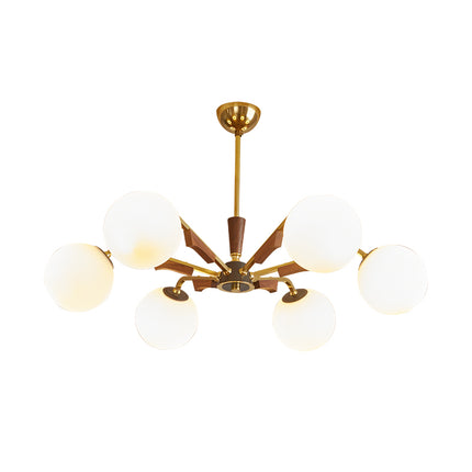 Kimphoria 3/6/8 Lights Modern Minimalist Linear Chandelier