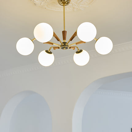 Kimphoria 3/6/8 Lights Modern Minimalist Linear Chandelier