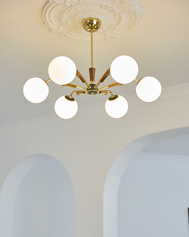 Kimphoria 3/6/8 Lights Modern Minimalist Linear Chandelier