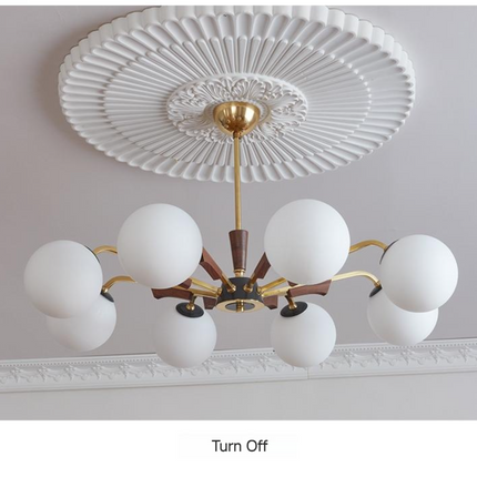 Kimphoria 3/6/8 Lights Modern Minimalist Linear Chandelier