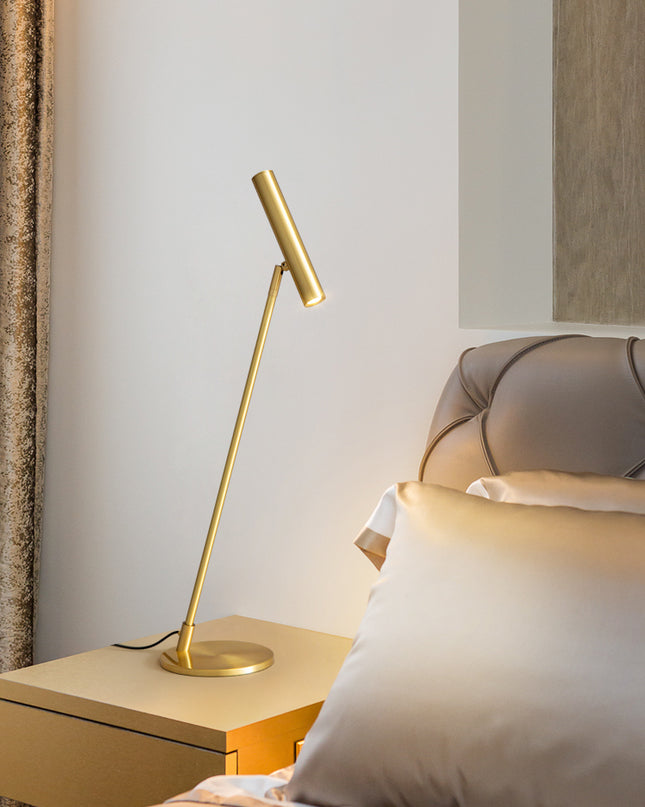 Kimphoria Modern Minimalist Desk Lamp Adjustable Lighting Color, Adjustable Head