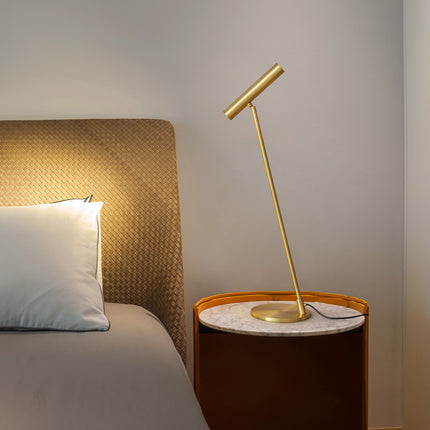 Kimphoria Modern Minimalist Desk Lamp Adjustable Lighting Color, Adjustable Head