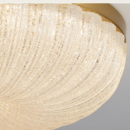 Kimphoria Modern Minimalist 3 Color Dimmable Brass / Matte Black Flush Mount