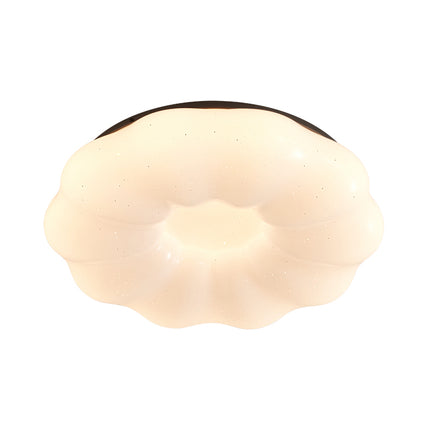 Kimphoria Modern Minimalist 3 Color Dimmable Cloud Brass / Matte Black Flush Mount