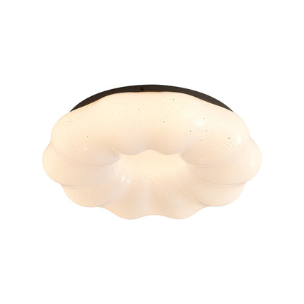 Kimphoria Modern Minimalist 3 Color Dimmable Cloud Brass / Matte Black Flush Mount