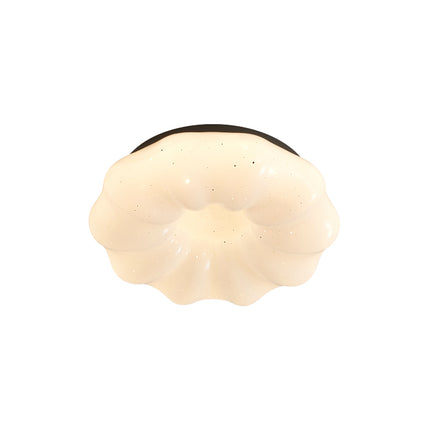 Kimphoria Modern Minimalist 3 Color Dimmable Cloud Brass / Matte Black Flush Mount