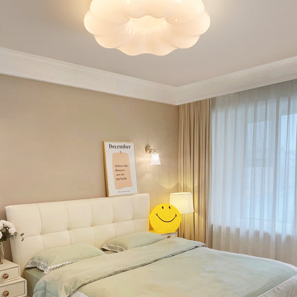 Kimphoria Modern Minimalist 3 Color Dimmable Cloud Brass / Matte Black Flush Mount
