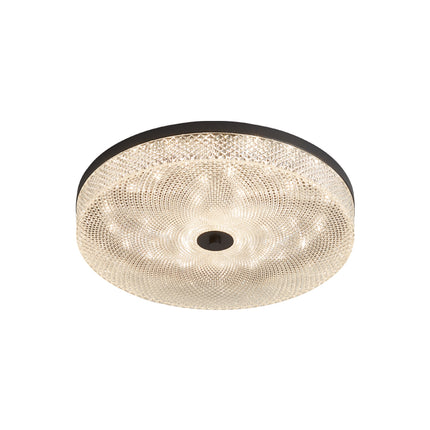 Kimphoria Modern Minimalist 3 Color Dimmable Brass / Matte Black Flush Mount