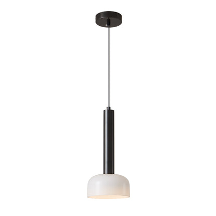 Kimphoria Modern Minimalist, Adjustable Height, 3 Color Dimmable Brass / Black Pendant