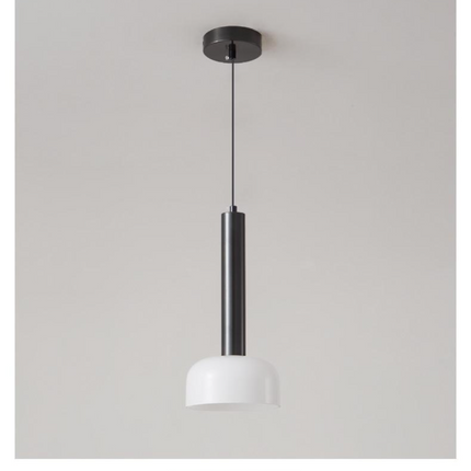 Kimphoria Modern Minimalist, Adjustable Height, 3 Color Dimmable Brass / Black Pendant
