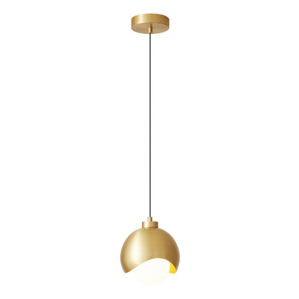 Kimphoria 1 / 2 Lights Modern Minimalist, Adjustable Height, 3 Color Dimmable Brass / Black Pendant