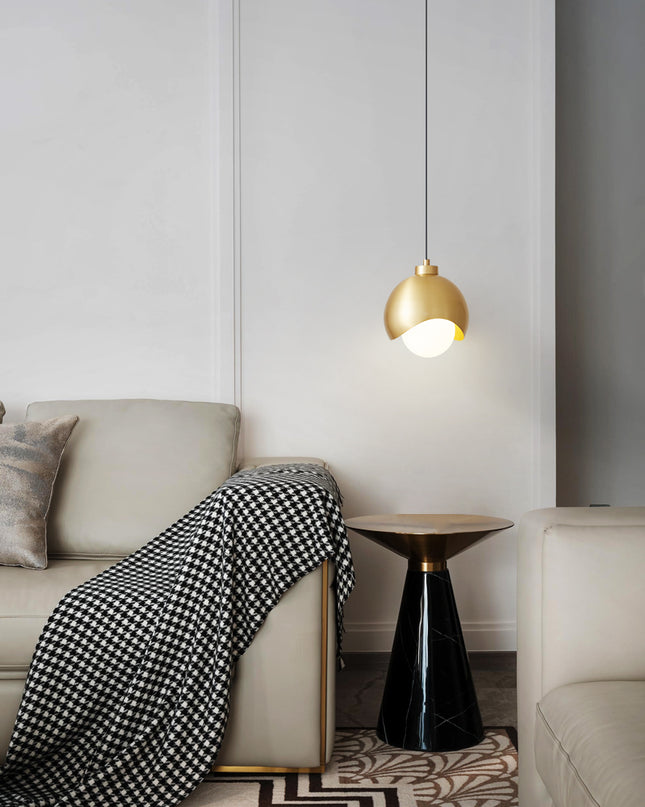 Kimphoria 1 / 2 Lights Modern Minimalist, Adjustable Height, 3 Color Dimmable Brass / Black Pendant