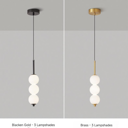 Kimphoria 3 / 4/ 5/ 8 Lights Modern Minimalist Adjustable Height Brass / Black Pendant