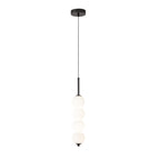 Blacken Brass / 4 lampshades