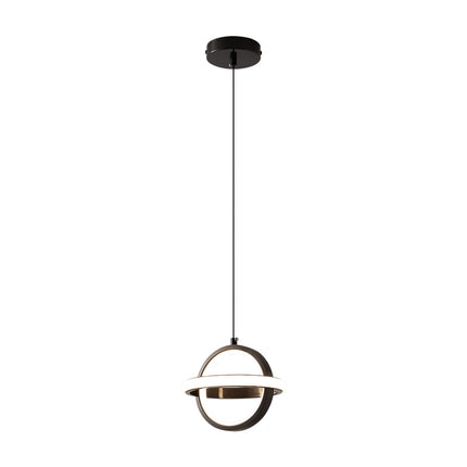 Kimphoria Modern Minimalist Adjustable Height & Dimmable  Brass / Black Pendant