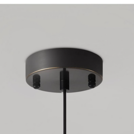 Kimphoria Modern Minimalist Adjustable Height & Dimmable  Brass / Black Pendant