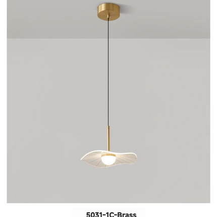 Kimphoria 1 Light / 3 Light Modern Minimalist Adjustable Height & Dimmable  Brass / Black Pendant