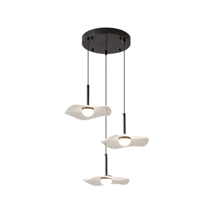 Kimphoria 1 Light / 3 Light Modern Minimalist Adjustable Height & Dimmable  Brass / Black Pendant