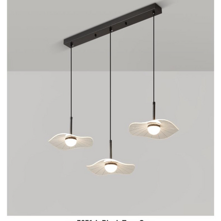 Kimphoria 1 Light / 3 Light Modern Minimalist Adjustable Height & Dimmable  Brass / Black Pendant