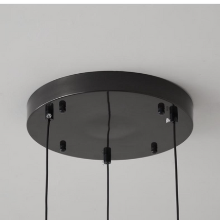 Kimphoria 1 Light / 3 Light Modern Minimalist Adjustable Height & Dimmable  Brass / Black Pendant
