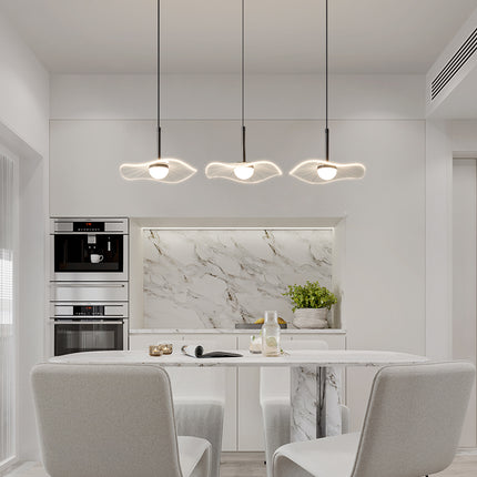 Kimphoria 1 Light / 3 Light Modern Minimalist Adjustable Height & Dimmable  Brass / Black Pendant
