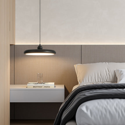 Kimphoria Modern Minimalist 3 Color Dimmable Adjustable Height Brass/Matte Black Pendant