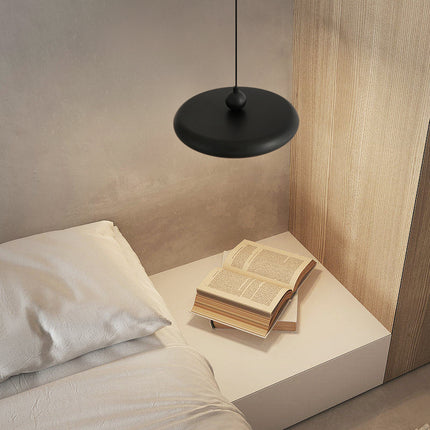 Kimphoria Modern Minimalist 3 Color Dimmable Adjustable Height Brass/Matte Black Pendant