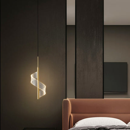 Kimphoria Modern Minimalist 3 Color Dimmbale Brass / Black Pendant