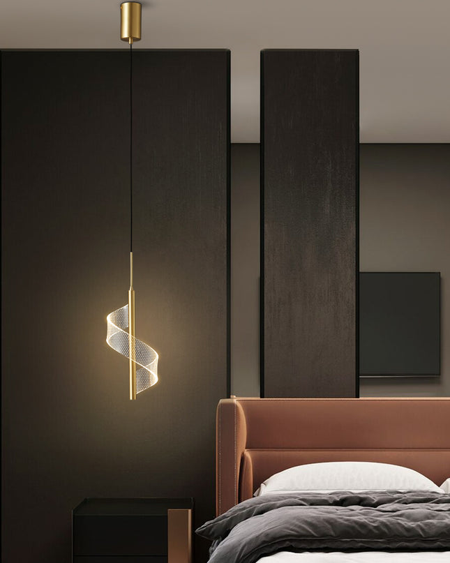 Kimphoria Modern Minimalist 3 Color Dimmbale Brass / Black Pendant