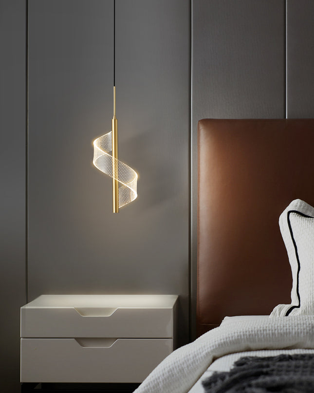 Kimphoria Modern Minimalist 3 Color Dimmbale Brass / Black Pendant