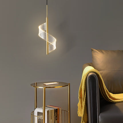 Kimphoria Modern Minimalist 3 Color Dimmbale Brass / Black Pendant