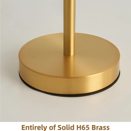 Kimphoria Modern Minimalist Brass Table Lamp