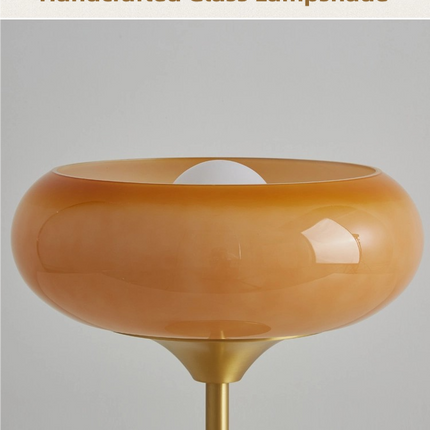 Kimphoria Modern Minimalist Brass Table Lamp