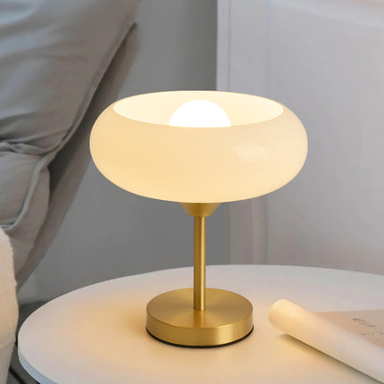 Kimphoria Modern Minimalist Brass Table Lamp