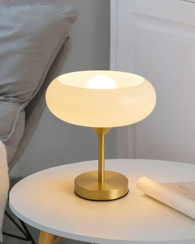Kimphoria Modern Minimalist Brass Table Lamp