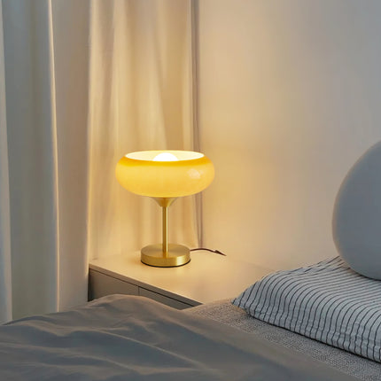 Kimphoria Modern Minimalist Brass Table Lamp