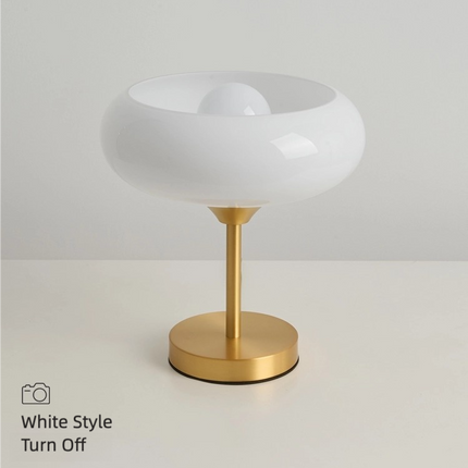 Kimphoria Modern Minimalist Brass Table Lamp