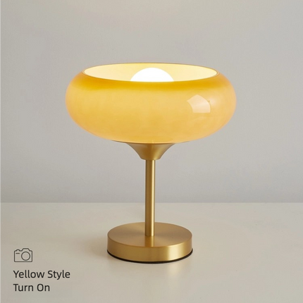 Kimphoria Modern Minimalist Brass Table Lamp