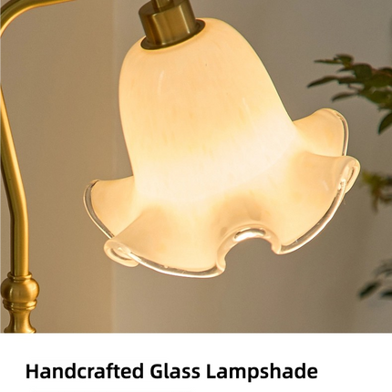 Kimphoria Chinese Classical Brass Table Lamp