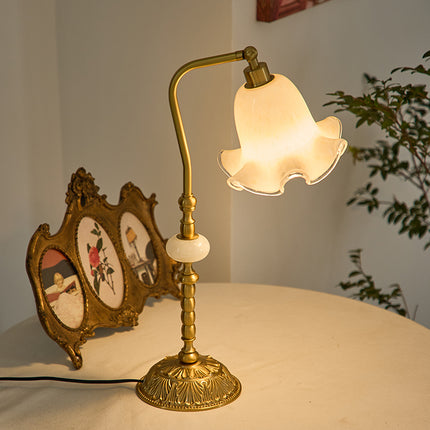 Kimphoria Chinese Classical Brass Table Lamp